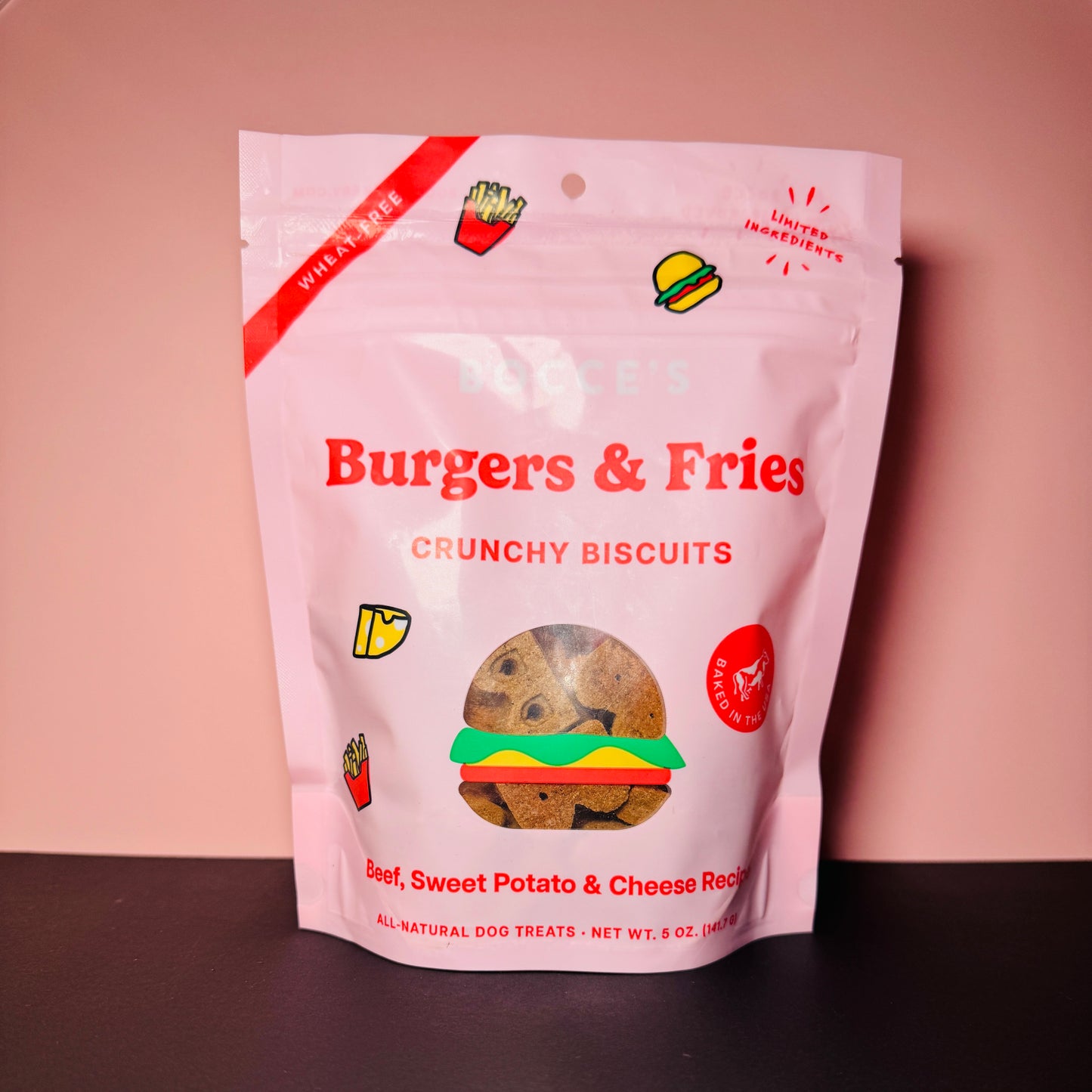 Burgers & Fries- Bocces Bakery
