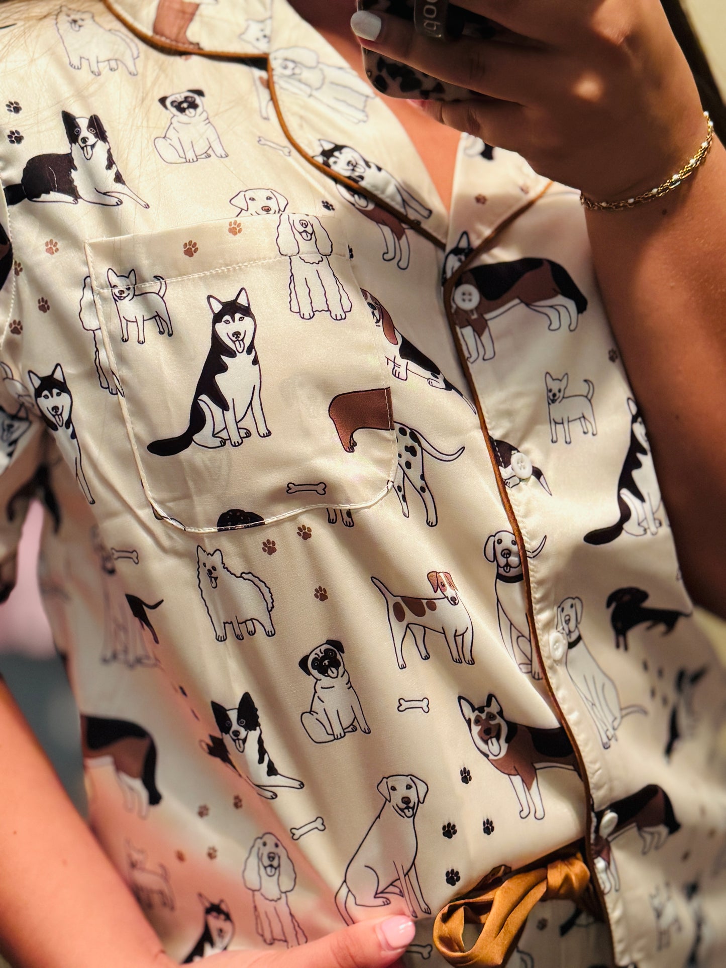 Dog Tired Pajama Set