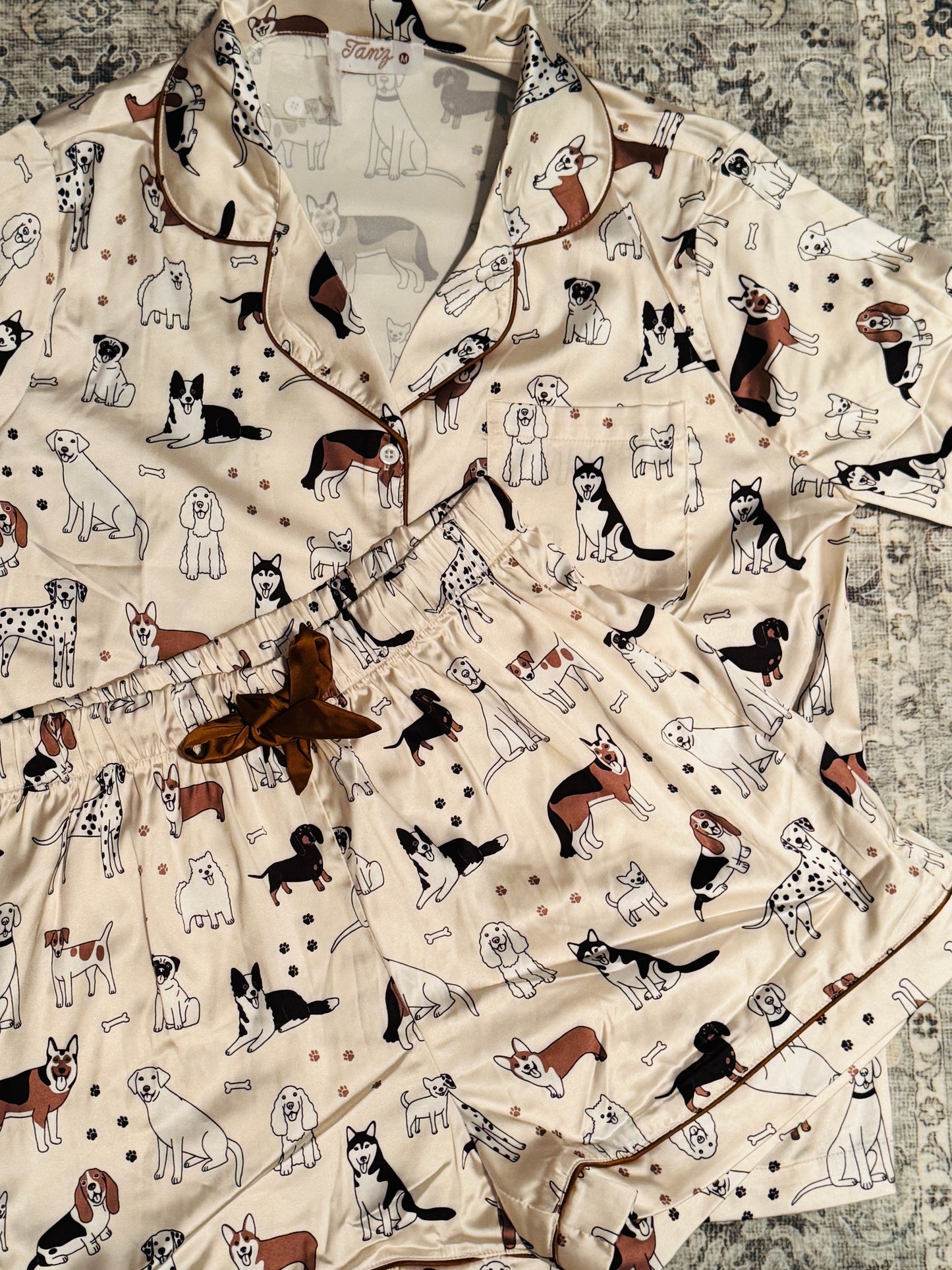 Dog Tired Pajama Set