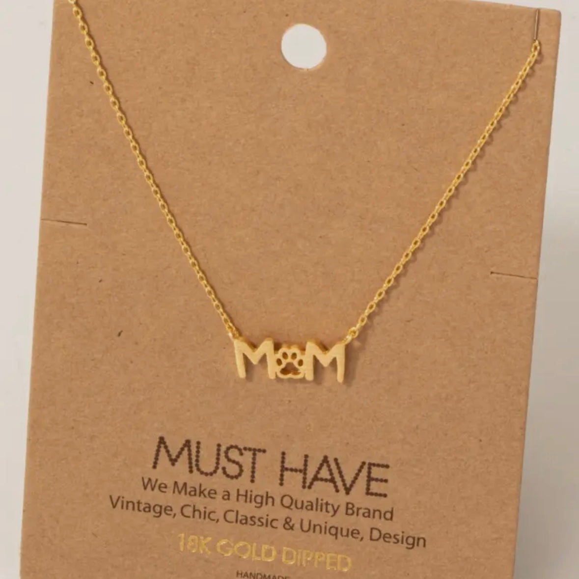 Dog Mom Necklace