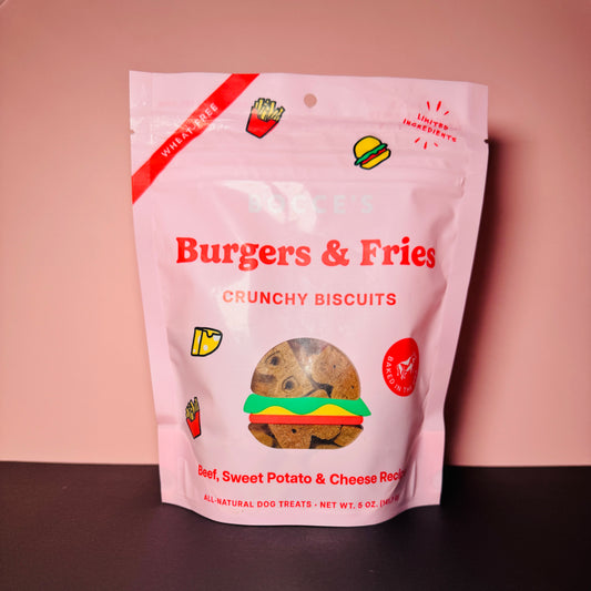 Burgers & Fries- Bocces Bakery