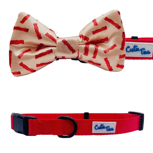 Crispy Cutie- Collar & Bow Tie Set