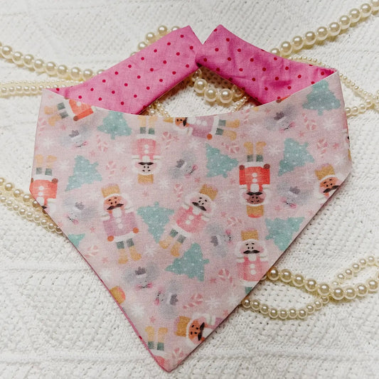 Pink Nutcracker- Reversible bandana 1 LEFT!