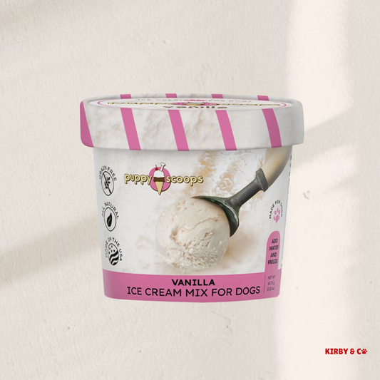 Puppy Scoops ice cream- Vanilla