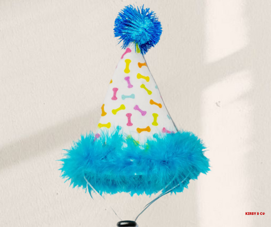 Blue Party Hat- Small