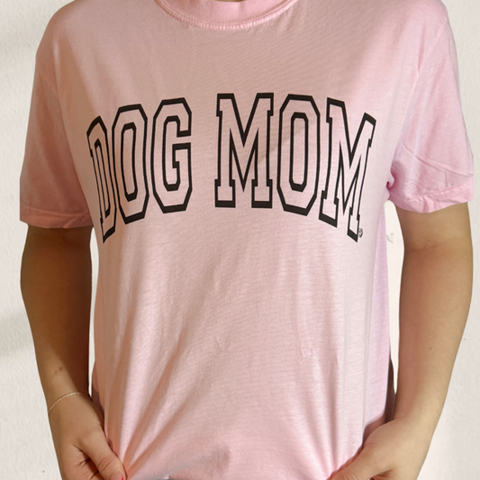 Collegiate Dog Mom Tee