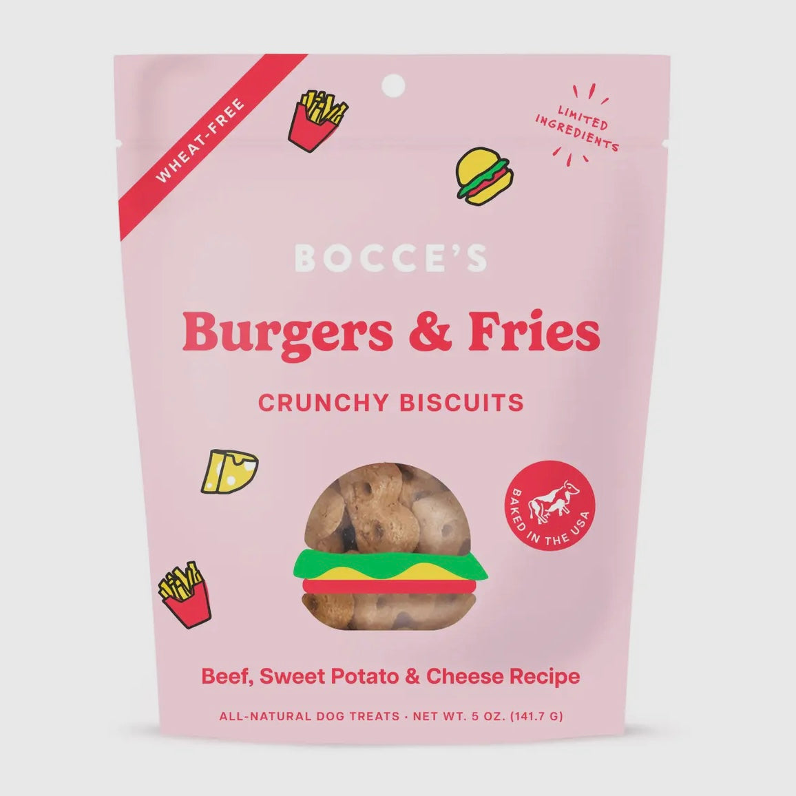 Burgers & Fries- Bocces Bakery